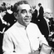 1982 - Aos 55 anos, Gabriel García Marquez ganhou o Nobel de Literatura. - Reprodução