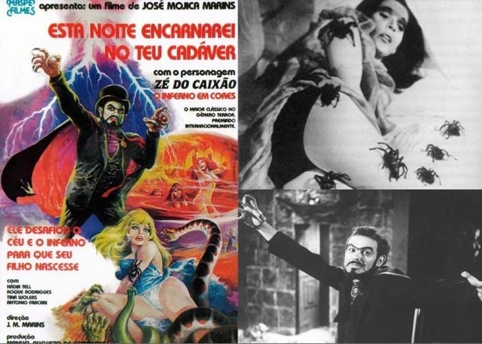 1966 - "Esta Noite Encarnarei no Teu Cadáver" foi outro clássico do terror que trouxe de volta às telonas nacionais o Zé do Caixão - Reprodução