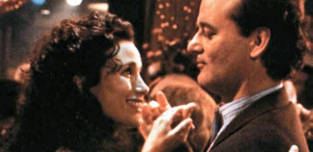 Andie MacDowell e Bill Murray em cena de "Feitiço do Tempo" (1993) - Divulgação