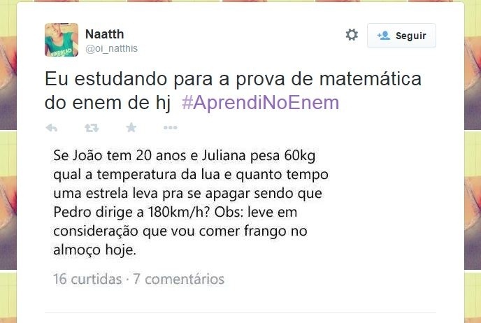 Exame enem 2014
