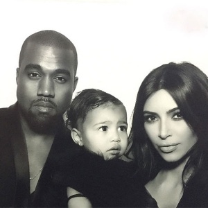 Kim Kardashian e Kanye West já são pais de North West 