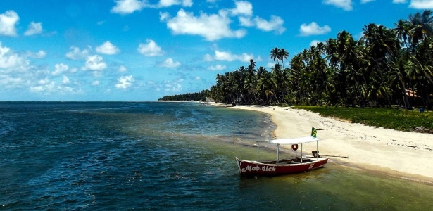 Praia dos Carneiros, em Tamandaré, no litoral sul de Pernambuco - Vi Neves/Flickr