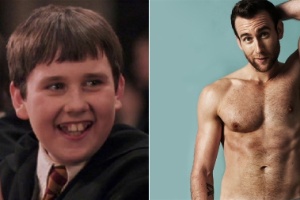 Matthew Lewis - Reprodução/"Harry Potter e a Pedra Filosofal" e Divulgação/Attitude