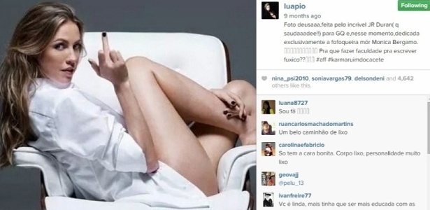Reprodução/Instagram @luapio Reprodução/Instagram @luapio