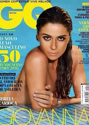 Giovanna na capa da "GQ" - Reprodução - Reprodução