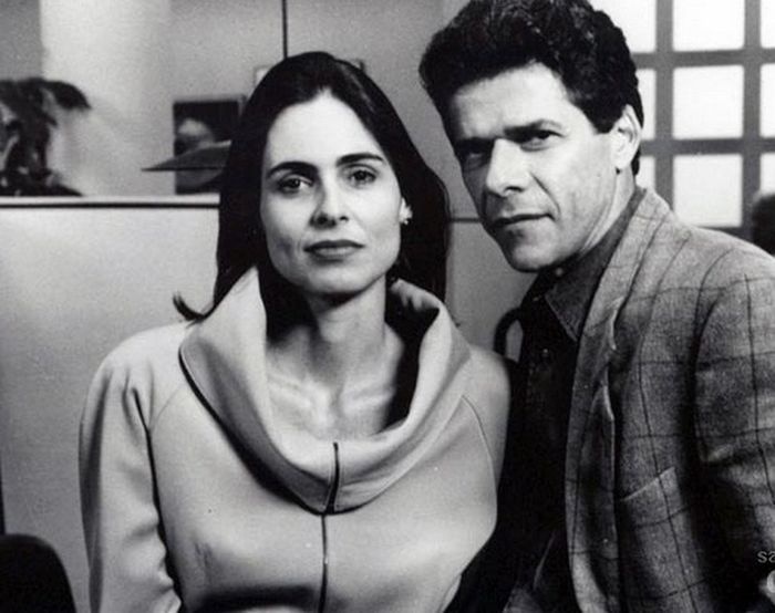1990 - Isadora (Sílvia Pfeifer) e Ricardo Miranda (José Mayer) viveram um casal de amantes em "Meu Bem Meu Mal" - Divulgação/TV Globo