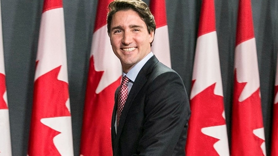 O primeiro-ministro do Canadá, Justin Trudeau - Reprodução/Radio ZET