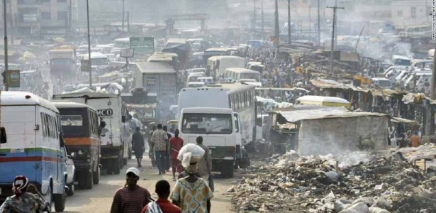 Cerca de 92% das mortes por poluição ocorreram em países pobres - Reprodução/CNN