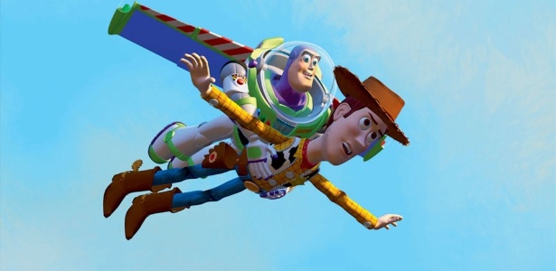 Os personagens Woody e Buzz Lightyear da animação "Toy Story" - Reprodução/a113animation
