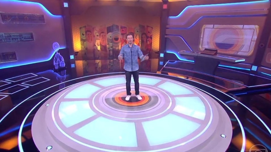 Tiago Leifert estreou no "BBB" nesta segunda-feira (23) - Reprodução/TV Globo