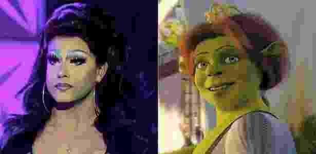 Reprodução/RuPaul's Drag Race e Reprodução/Shrek