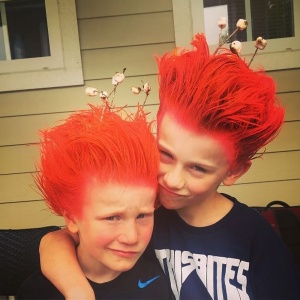 cabelo maluco infantil masculino