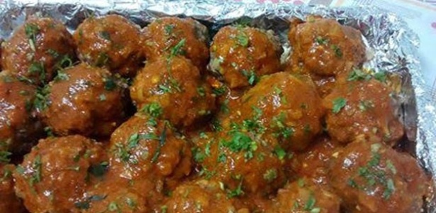 Almôndegas ao forno - 17/06/2016 - BOL BOL