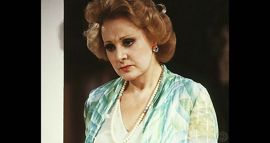 1982 - Eva Todor em "Sétimo Sentido", da TV Globo  - Nelson Di Rago/Globo