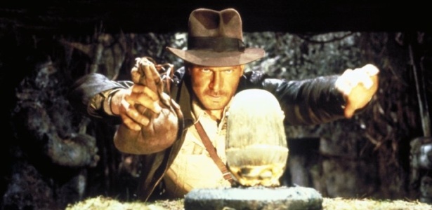 Harrison Ford em cena de "Os Caçadores da Arca Perdida" (1981) - Divulgação/Lucasfilm