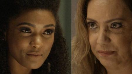Nádia (Eliane Giardini) e Raquel (Erika Januza) de O Outro Lado do Paraíso (Divulgação/TV Globo).