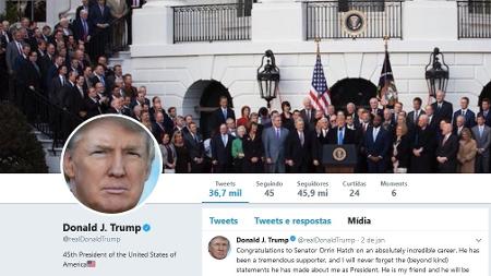 Reprodução Twitter @realdonaldtrump