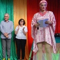 Drag queen durante inauguração do Centro de Referência LGBT de BH (Foto: Amira Hissa/PBH/Reprodução)