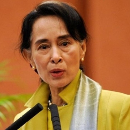 Ministros pediram libertação do presidente U Win Myint, da conselheira Aung San Suu Kyi (foto) e de "todos os detidos, ou presos, por relação com o golpe" - Reprodução/Storypick