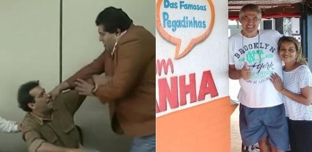 Reprodução/SBT e Montanha/Arquivo pessoal Reprodução/SBT e Montanha/Arquivo pessoal