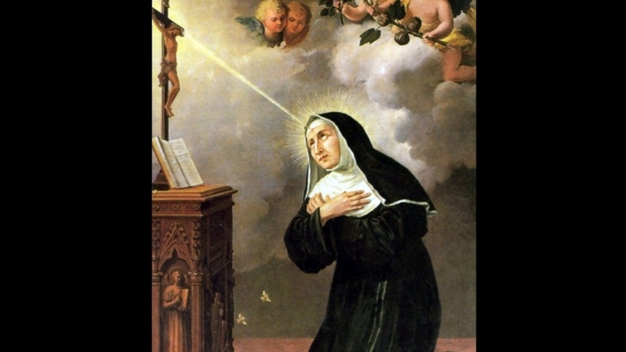 Santa Rita de Cássia ficou conhecida como a padroeira das causas impossíveis - Reprodução/Wikipedia