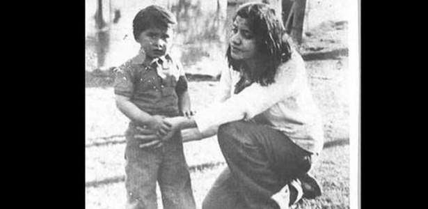 Luis Recabarren com a mãe, Nalvia - LUIS RECABARREN