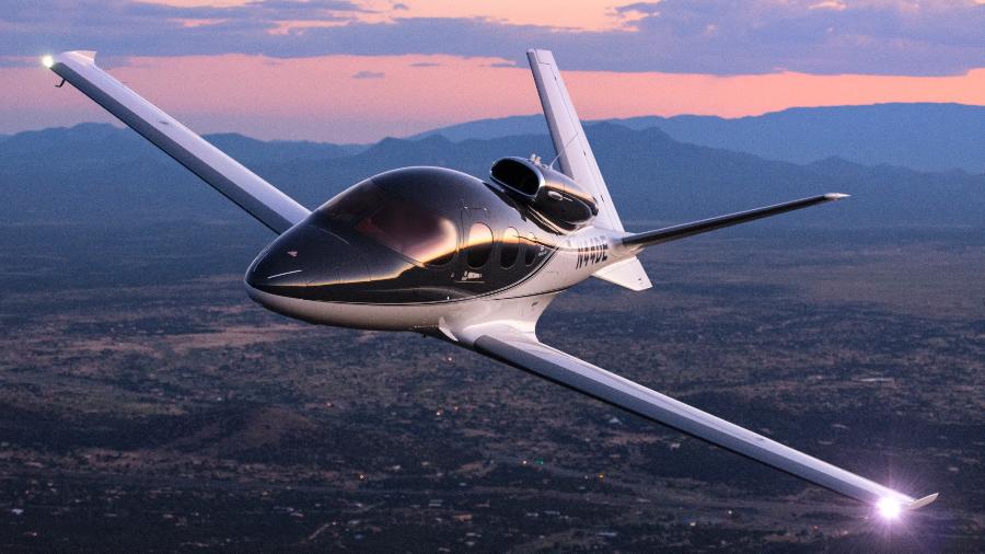 Cirrus Vision Jet (SF50) é considerado o jato executivo monomotor mais barato do mundo