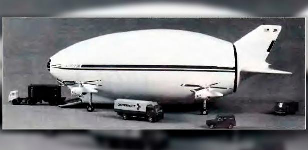 Helitruck: Na década de 80, dirigível híbrido queria substituir cargueiros