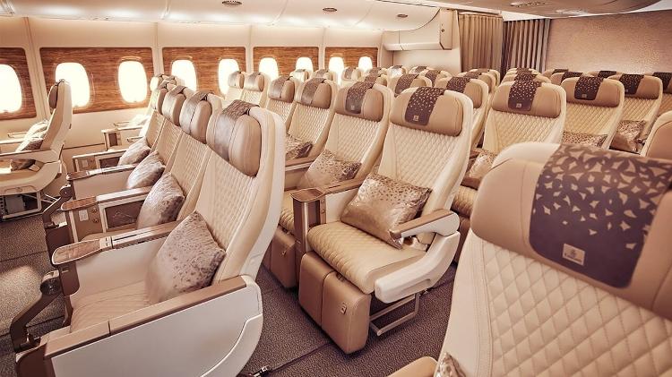 Econômica premium do A380 da Emirates: Empresa disponibiliza categoria em todos os voos de São Paulo a Dubai