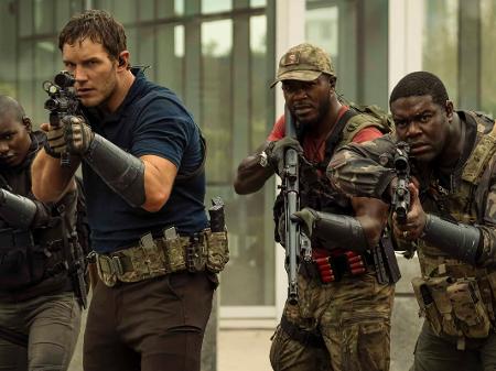 Chris Pratt à frente de "A Guerra do Amanhã" - Amazon Studios