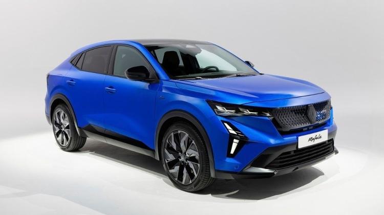 Visual do SUV brasileiro deve ser próximo ao dos Renault europeus, como o Rafale (foto) Visual do SUV brasileiro deve ser próximo ao dos Renault europeus, como o Rafale (foto)