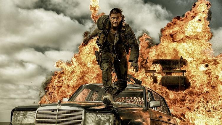 Tom Hardy em 'Mad Max: Estrada da Fúria' Tom Hardy em 'Mad Max: Estrada da Fúria'