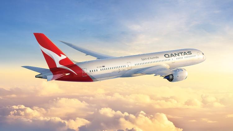 Boeing 787-9 da Qantas: Avião faz rota entre Chile e Austrália voando perto da Antártida