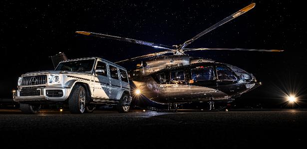 Mercedes-Benz e Airbus lançam novo helicóptero de luxo com design 'sensual'
