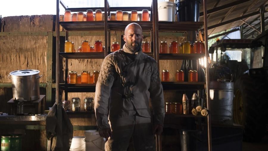 Jason Statham em 'Beekeeper - Rede de Vingança'