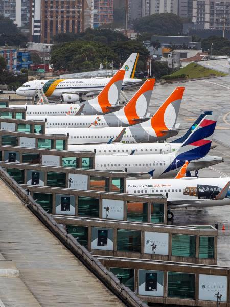 Aeroporto de Congonhas, em São Paulo Aeroporto de Congonhas, em São Paulo