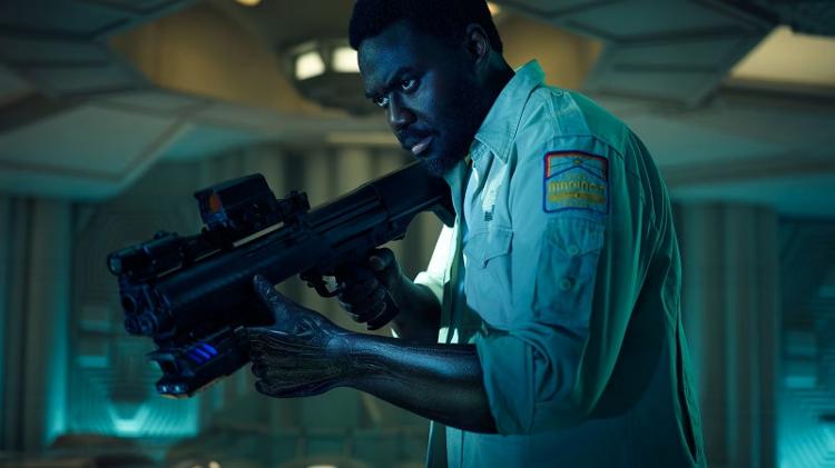Babou Ceesay é o ciborgue Morris em 'Alien: Earth' Babou Ceesay é o ciborgue Morris em 'Alien: Earth'