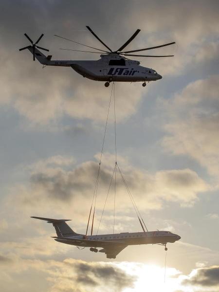 Helicóptero Mi-26, o maior do mundo ainda fabricado em série até hoje