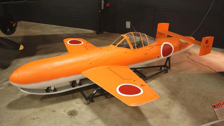 Yokosuka MXY7-K1 Ohka, modelo de treino dos aviões kamikaze versão 11