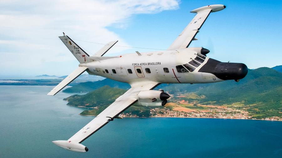 P-95BM, também chamado de Bandeirulha, avião de patrulha da Aeronáutica - Sargento Johnson/Força Aérea Brasileira