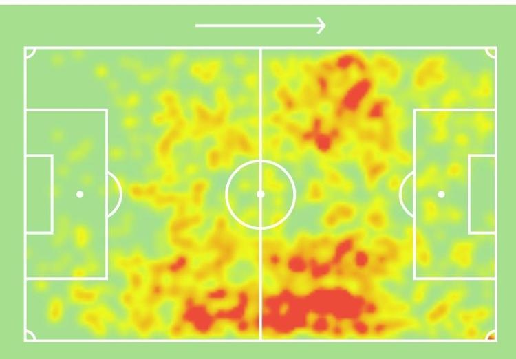 mapa - Fonte: Sofascore - Fonte: Sofascore