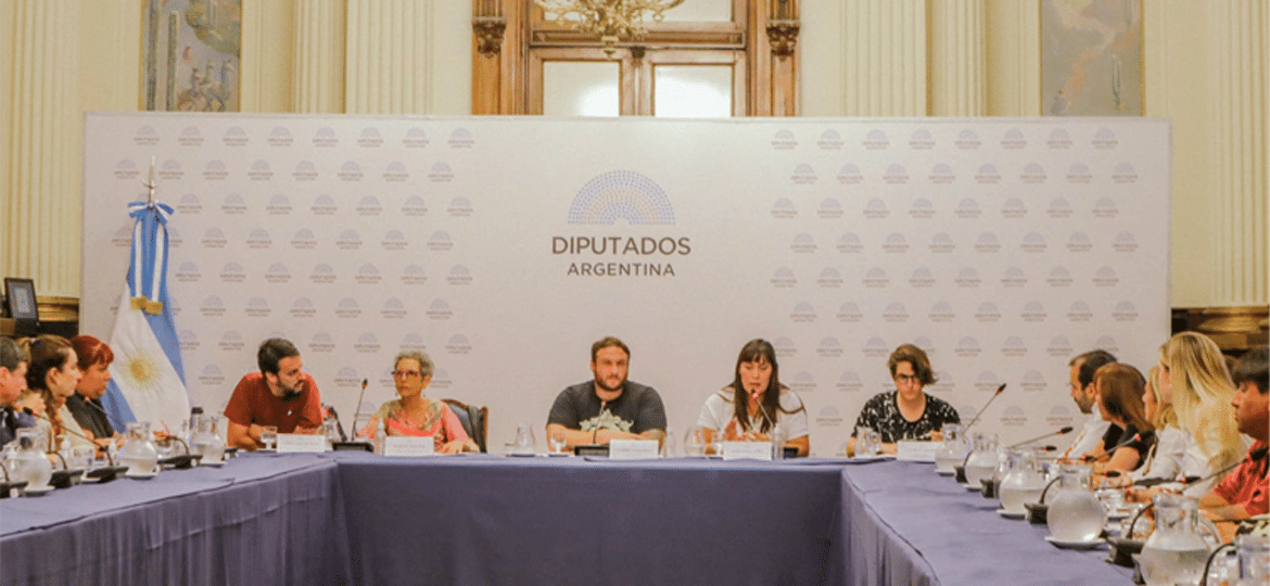 Raquel Rolnik em reunião com deputados da Assembleia Legislativa de Buenos Aires, na Argentina, onde a pesquisadora está atualmente participando de uma série de eventos de discussão da política habitacional do país - Reprodução