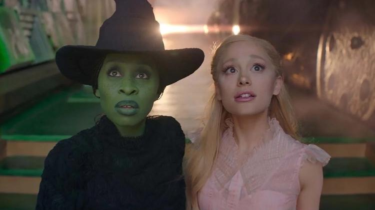 Cynthia Erivo e Ariana Grande em 'Wicked'