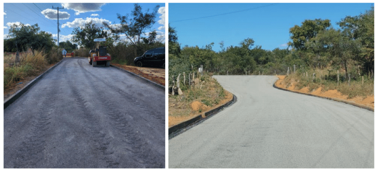 Assentamento de meio-fio sem a execução de sarjetas em Cristópolis (BA), segundo fiscalização do TCU Assentamento de meio-fio sem a execução de sarjetas em Cristópolis (BA), segundo fiscalização do TCU