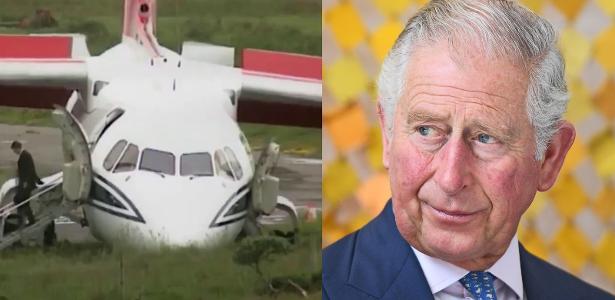 Acidente de avião causado pelo rei Charles 3º em 1994, quando ainda era príncipe