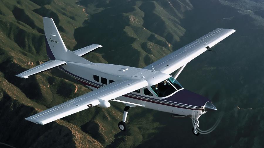Avião Cessna Caravan, apelidado de 'jipe' e 'trator dos ares'