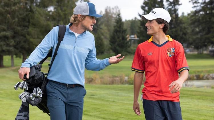 Owen Wilson e Peter Dager em 'Stick' Owen Wilson e Peter Dager em 'Stick'