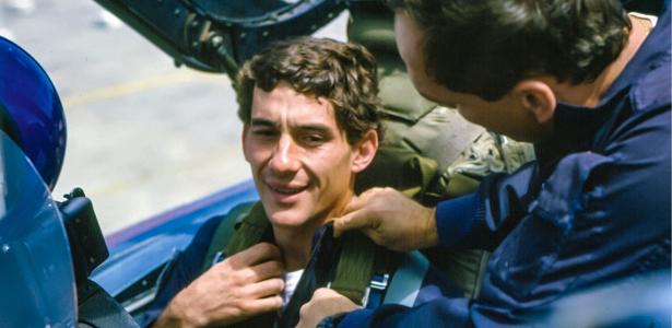 Há 35 anos, Senna quebrava a barreira do som durante voo em caça da FAB