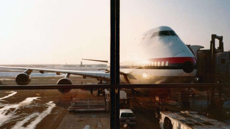 Boeing que fazia o voo JAL 123, que caiu no Japão em 1985