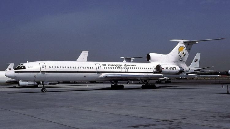 Tupolev TU-154 que caiu sobre a região de Lago de Constança (Alemanha) em 2002